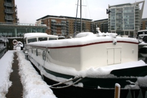 Endellion with blanket of snow